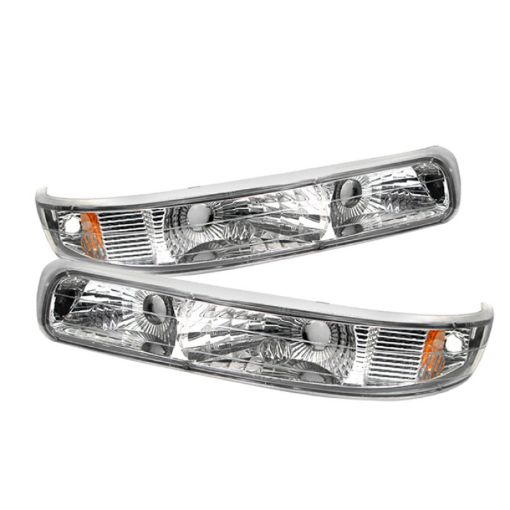 Picture of Xtune Chevy Silverado 99 - 02 Chevy SuburbanTahOE 00 - 06 Amber Bumper Lights Euro CBL - CS99 - E - AM