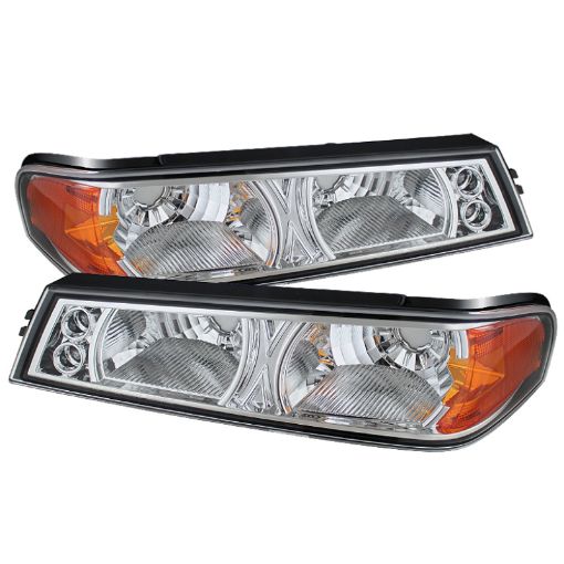 Picture of Xtune Chevy Colorado 04 - 12 GMC Canyon 04 - 12 Bumper Lights Chrome CBL - YD - CCO04 - C