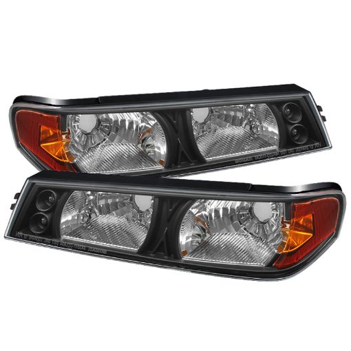 Picture of Xtune Chevy Colorado 04 - 12 GMC Canyon 04 - 12 Bumper Lights Black CBL - YD - CCO04 - BK