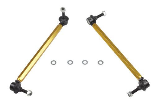 Picture of Whiteline 02 - 06 R53 06 R56 Mini Cooper S Front Swaybar link kit - adjustable ball end links