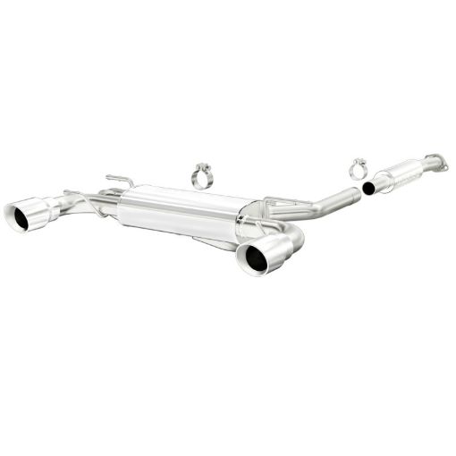 Picture of MagnaFlow 13 Scion FR - S 13 Subaru BRZ Dual Split Rear Exit Stainless Cat Back Performance Exhaust