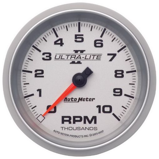 Picture of Autometer Ultra - Lite II 3 - 38in 10000 RPM In - Dash Tachometer
