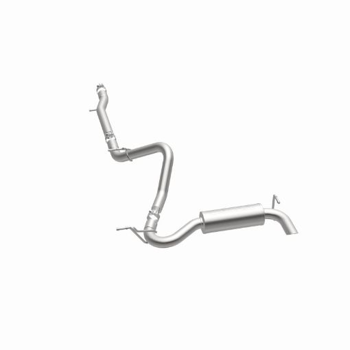 Picture of MagnaFlow 12 - 14 Jeep Wrangler 3.6L Single Straight Rear PS Exit Stainless Cb Perf Exhaust - Comp