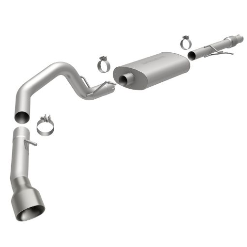Picture of MagnaFlow 10 - 12 Chevy Avalanche 1500 5.3L V8 Single PS Rear Exit Stainless CatBack Perf Exhaust
