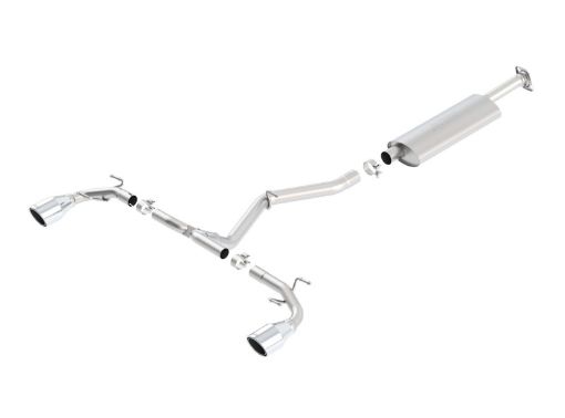 Picture of Borla 13 - 15 Scion FR - S 2.0L 4cyl 6spd 13 Subaru BRZ 2.0L 4cyl 6spd SS Catback Exhaust