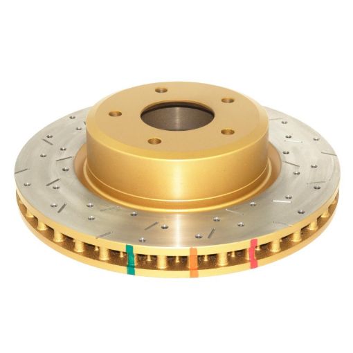 Picture of DBA 05 Pontiac GTO Front Slotted Drilled 4000 Series Rotor