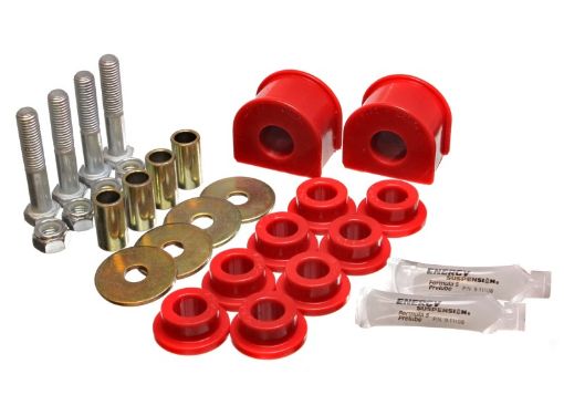 Picture of Energy Suspension 99 - 04 Ford F - 150 Lightning 2WD Red Rear Sway Bar Bushing Set (Inc End Links)