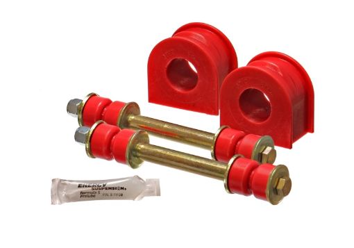Picture of Energy Suspension 99 - 04 Ford F150 Lightning 2WD 31mm Red Front Sway Bar Bushing Set (Inc ELinks)