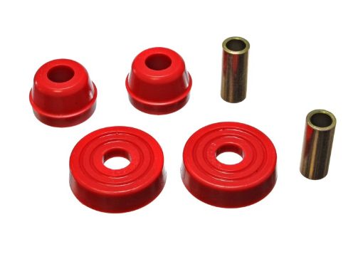 Picture of Energy Suspension 83 - 04 Ford Mustang SVO Red McPherson Strut Tower Bushing Set