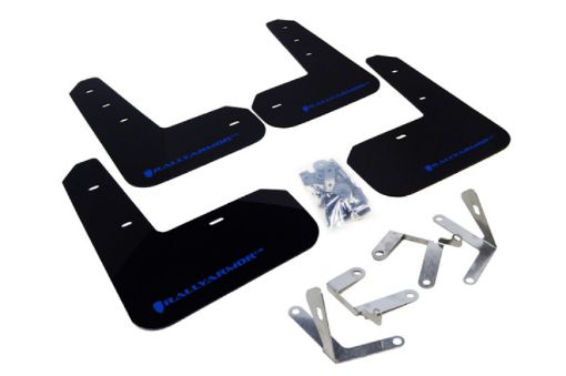 Picture of Rally Armor 13 - 17 Subaru BRZToyota FR - S Black UR Mud Flap wBlue Logo