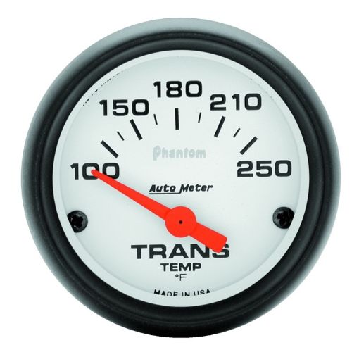Picture of Autometer Phantom 52mm Short Sweep Electronic 100 - 250 Deg F Transmission Temperature Gauge