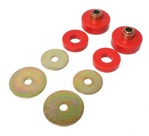 Picture of Energy Suspension All Non - Spec Vehicle 2WD Red Universal MountsIsolator Kit
