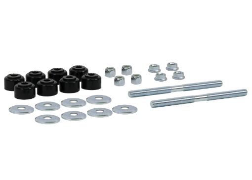 Picture of Whiteline Plus Universal Sway Bar Link Threaded Rod w Poly Bushes 140mm