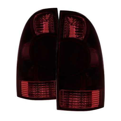 Picture of Xtune Toyota Tacoma 05 - 08 OEM Style Tail Lights Red Smoked ALT - JH - TTA05 - OE - RSM