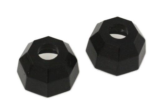 Picture of Energy Suspension Universal Black 16.6mm Taper Dia Octagon Tie Rod Dust Boots (Set of 2)