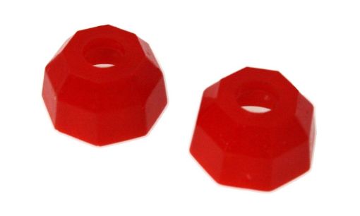 Picture of Energy Suspension Universal Red 16.6mm Taper Dia Octagon Tie Rod Dust Boots (Set of 2)