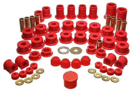 Picture of Energy Suspension 90 - 95 Toyota 4 Runner 2WD4WD Red Hyper - Flex Master Bushing Set