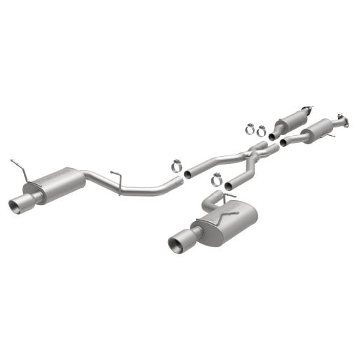 Picture of MagnaFlow 11 - 12 Dodge Durango V8 5.7L Dual Split Rear Exit Stainless Cat Back Performance Exhaust