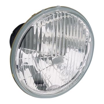 Picture of Hella Universal Halogen Clear Glass Lens Built - In 146mm Headlight (wo bulb)