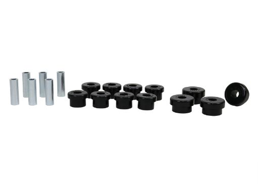 Picture of Whiteline Plus 88 - 00 Honda Civic 88 - 995 CRX Rear Control Arm - Lower Inner Outer Bushing Kit