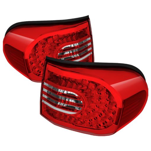 Picture of Xtune Toyota Fj Cruiser 07 - 14 LED Tail Lights RedClear ALT - CL - TFJ07 - LED - RC