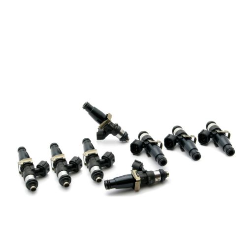 Picture of DeatschWerks Bosch EV14 Universal 60mm11mm 220lbhr Injectors (Set of 8)