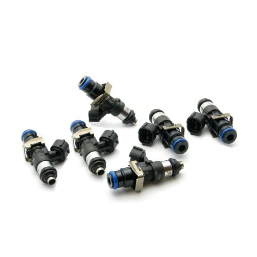 Picture of DeatschWerks Bosch EV14 Universal 48mm14mm 220lbhr Injectors (Set of 6)