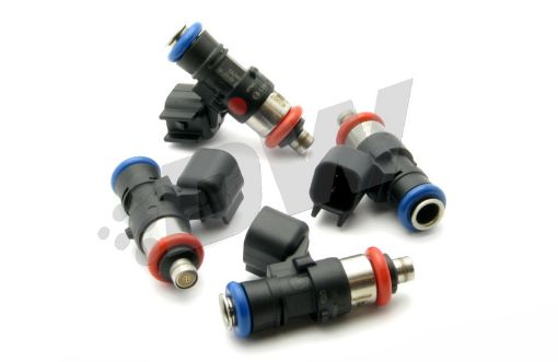 Picture of DeatschWerks Bosch EV14 Universal 40mm Compact 42lbhr Injectors (Set of 4)