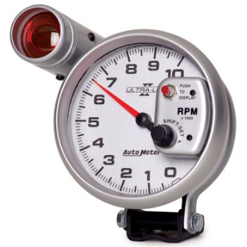 Picture of Autometer Ultra - Lite II 5 Inch 10000 RPM Tach w Shift Light