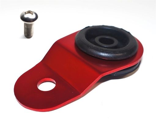 Picture of Torque Solution Radiator Mount w Insert (RED) Mitsubishi Evolution 789