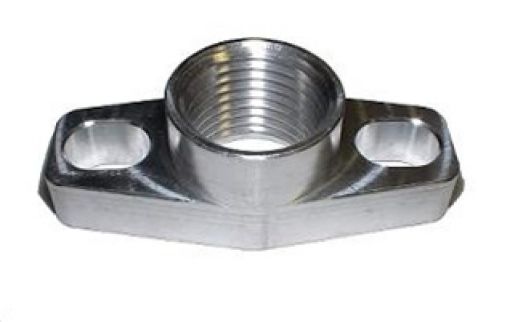 Picture of Torque Solution Billet Oil Drain Flange Universal GT Ball Bearing Turbos