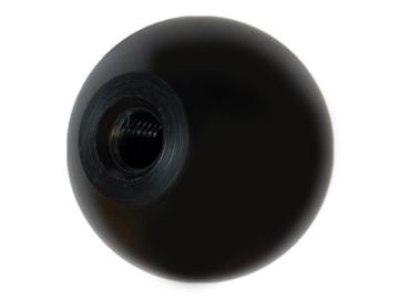 Picture of Torque Solution Delrin 50mm Round Shift Knob Universal 10x1.25
