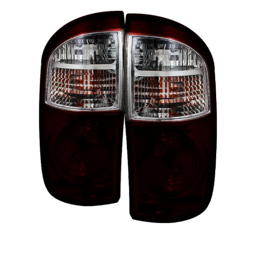 Picture of Xtune Toyota Tundra Double Cab 04 - 06 OEM Style Tail Lights Red Smoked ALT - JH - TTU04 - OE - RSM
