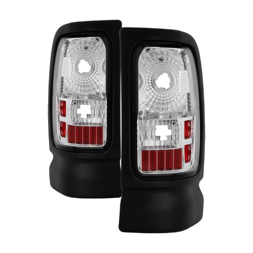 Picture of Xtune Dodge Ram 150025003500 94 - 01 Euro Style Tail Lights Chrome ALT - ON - DRAM94 - C