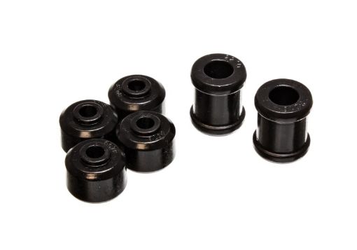 Picture of Energy Suspension 88 - 98 GM Silverado 12 Ton C - 10C1500 PU 2WD Black Front Shock Bushing Set