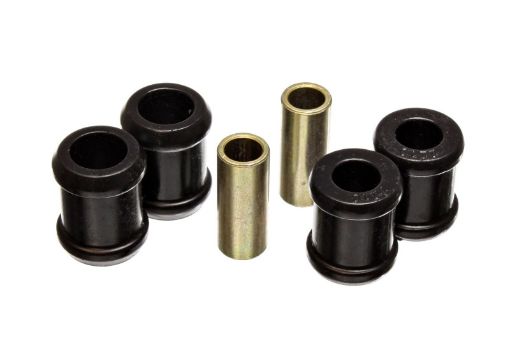 Picture of Energy Suspension 88 - 98 GM Silverado 12 Ton C - 10C1500 PU 2WD Black Rear Shock Bushing Set