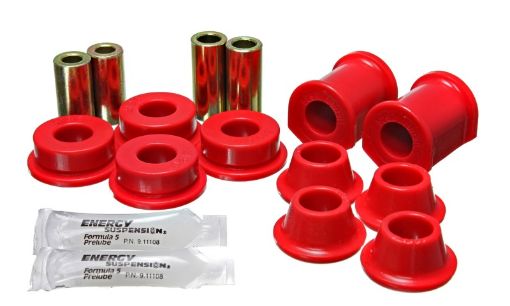 Picture of Energy Suspension 873 - 79 VW Super Beetle (Stamped) Red Front Control Arm Bushing Set