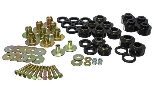 Picture of Energy Suspension 68 - 72 Chevy ChevelleMonte CarloMalibuEl Camino Black Body Mount Set