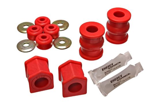 Picture of Energy Suspension 73 - 79 Chrysler ChargerRoadrunner Red 1516in Front Sway Bar Frame Bushings