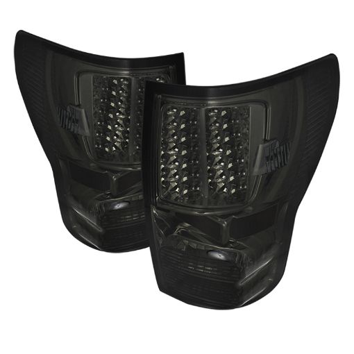 Picture of Xtune Toyota Tundra 07 - 13 LED Tail Lights Smoke ALT - JH - TTU07 - LED - SM