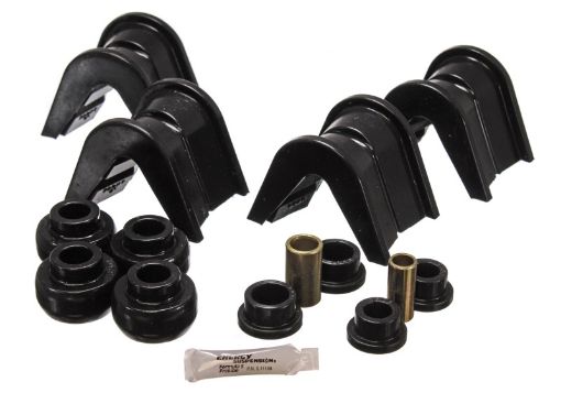 Picture of Energy Suspension 76 - 77 Ford Bronco66 - 72 F - 100F - 150 Blk 4 Deg Offset Complete 14 Pc C - Bushing Set