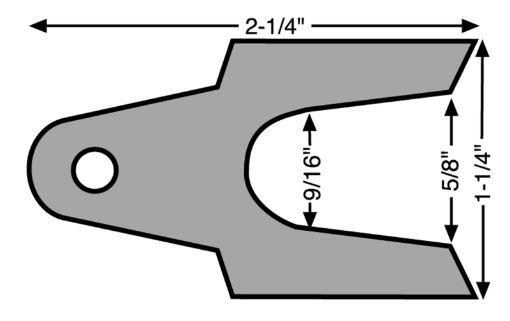 Picture of SPC Performance 18in. DUO FIT SHIM (25)