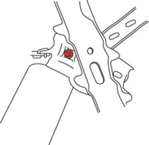 Picture of SPC Performance CASTER ADJ BOLT