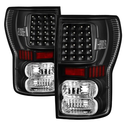 Picture of Xtune Toyota Tundra 07 - 13 LED Tail Lights Black ALT - ON - TTU07 - LED - BK