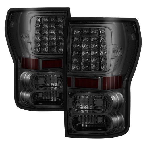 Picture of Xtune Toyota Tundra 07 - 13 LED Tail Lights Smoke ALT - ON - TTU07 - LED - SM
