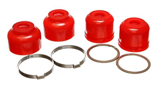 Picture of Energy Suspension 94 - 06 Hummer H1 Red Front or Rear Ball Joint Boot Set