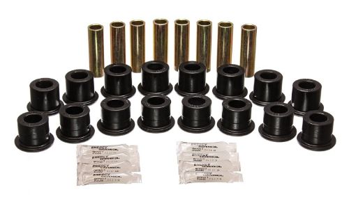 Picture of Energy Suspension 94 - 06 Hummer H1 Black Front Rear End Control Arm Bushing Set