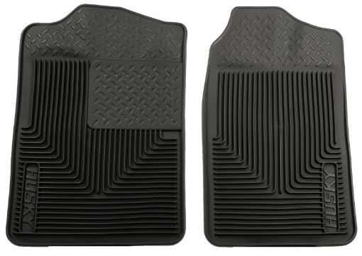 Picture of Husky Liners 88 - 98 ChevyGMC CK Series Truck73 - 93 Dodge Ram Heavy Duty Black Front Floor Mats