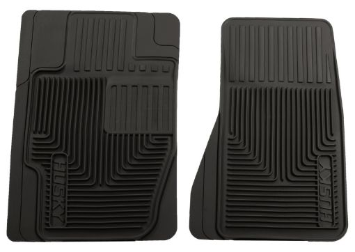 Picture of Husky Liners 02 - 10 Ford Explorer04 - 12 Chevy ColoradoGMC Canyon Heavy Duty Black Front Floor Mats