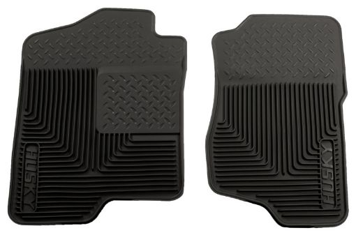 Picture of Husky Liners 07 - 12 GM SilveradoSierraTahoeYukonEscalade Heavy Duty Black Front Floor Mats